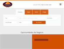 Tablet Screenshot of chitolinaimobiliaria.com.br